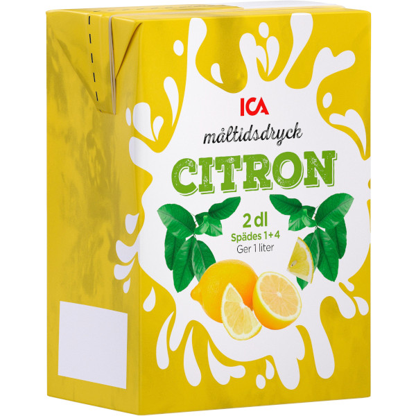ICA Måltidsdryck Citron