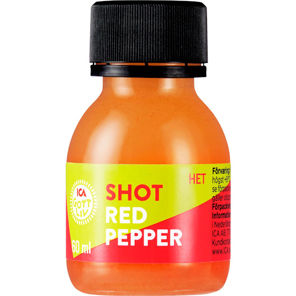 ICA Gott Liv Shot Red Pepper