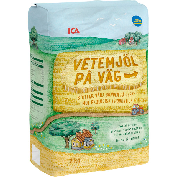 ICA Vetemjöl På Väg