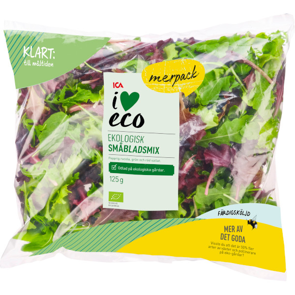 ICA I Love Eco Småbladsmix Ekologisk
