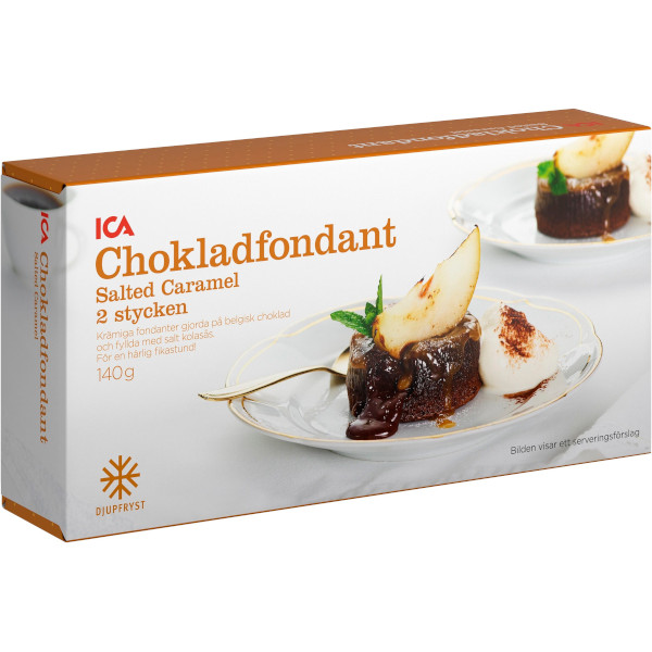ICA Chokladfondant Salted Caramel