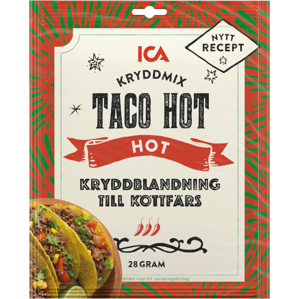 ICA Kryddmix Taco Hot