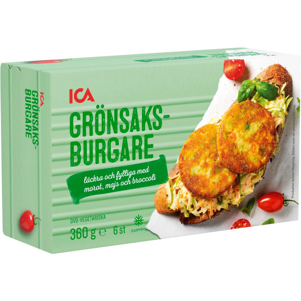 ICA Grönsaksburgare