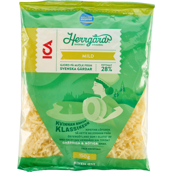 ICA Herrgård Mild Riven