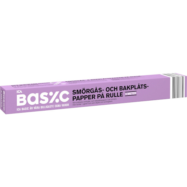 ICA Basic Smörgås & Bakplåtspapper Rulle