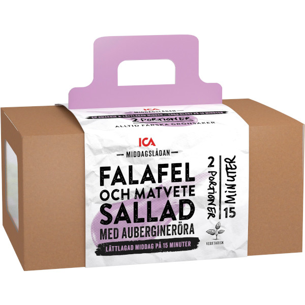 ICA Middagslådan Falafel & Matvetesallad