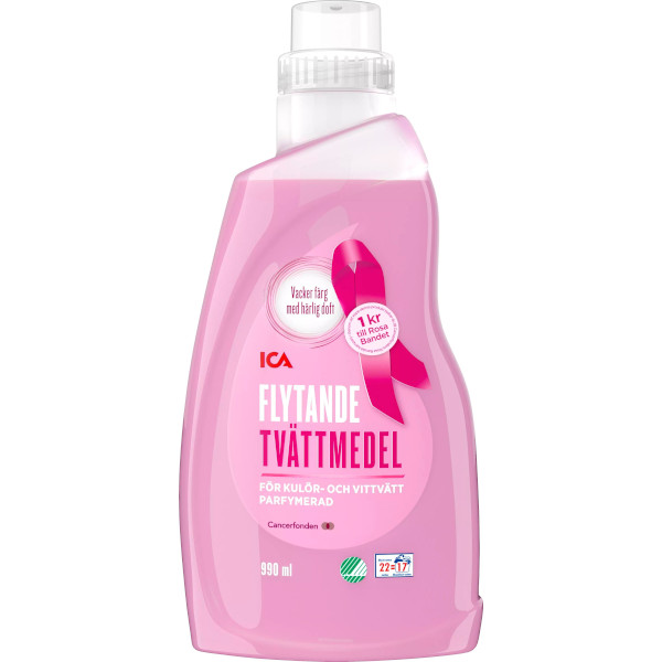 ICA Tvättmedel Flytande Rosa
