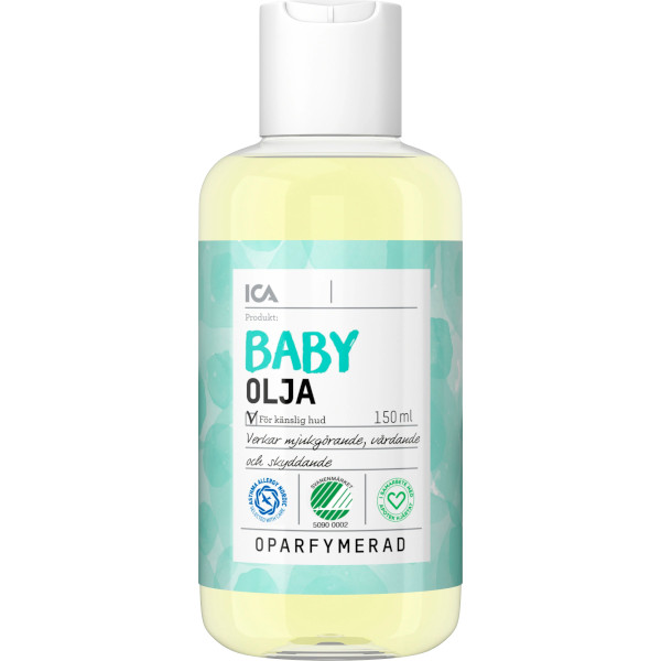 ICA Apotek Hjärtat Babyolja Oparfymerad