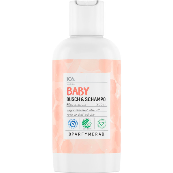 ICA Apotek Hjärtat Dusch & Schampo Baby