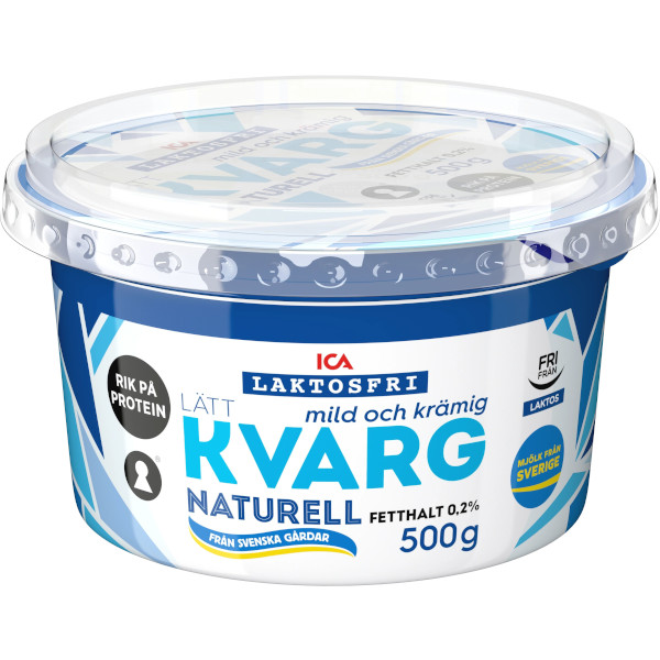 ICA Lättkvarg Naturell Laktosfri