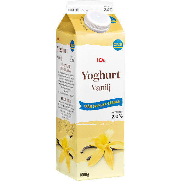 ICA Yoghurt Vanilj