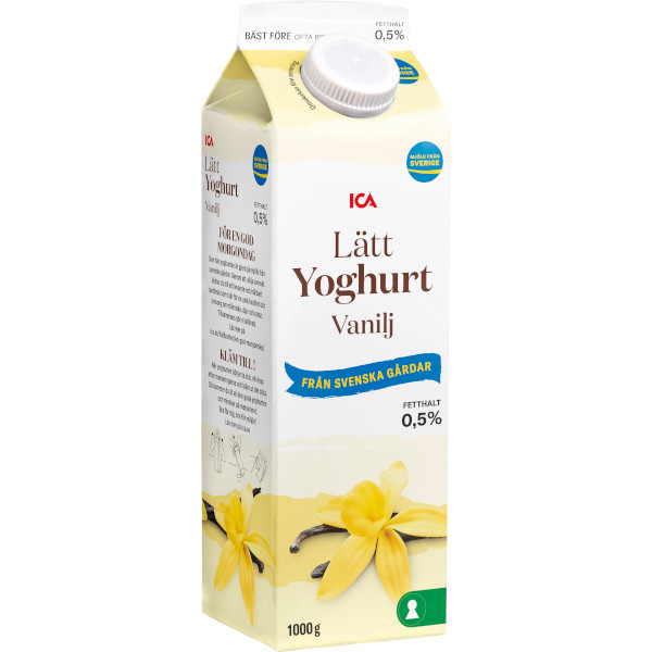 ICA Lättyoghurt Vanilj