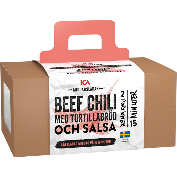 ICA Middagslådan Beef Chili