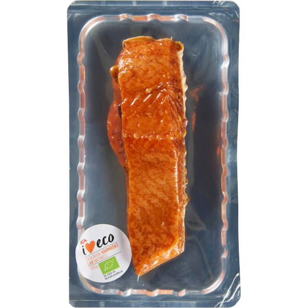 ICA I Love Eco Lax Varmrökt Ekologisk Portionsbit