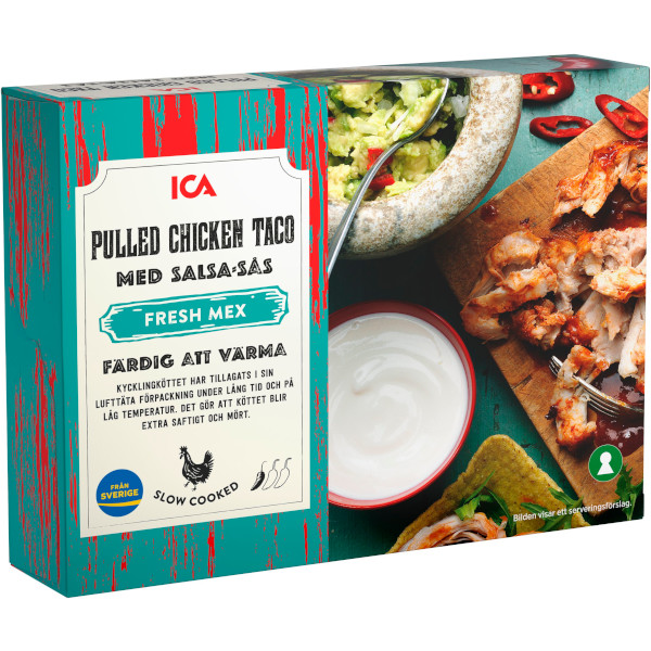 ICA Pulled Chicken Taco Fresh Mex