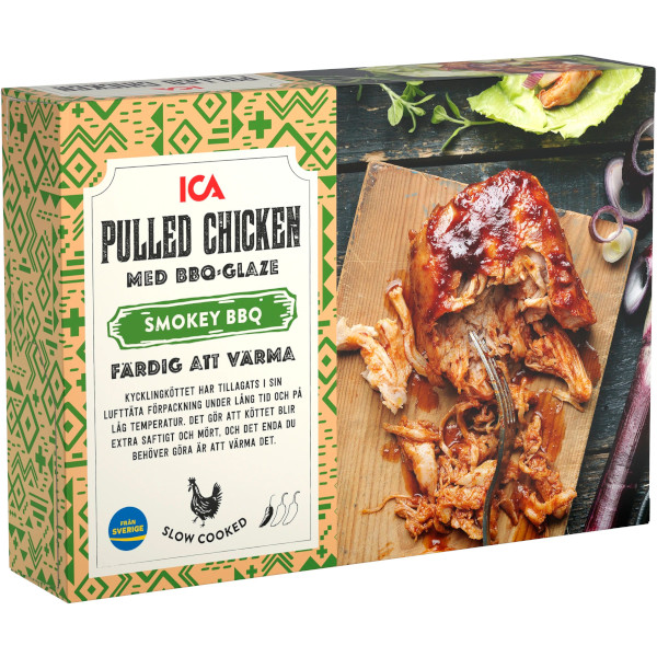 ICA Pulled Chicken Smokey BBQ