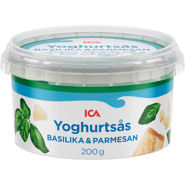 ICA Yoghurtsås Basilika & Parmesan