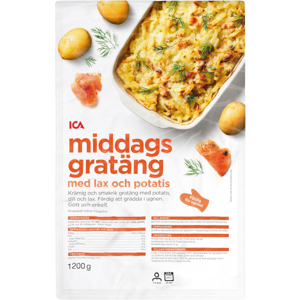 ICA Middagsgratäng Lax & Potatis