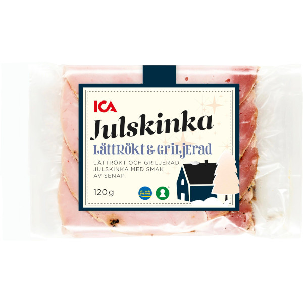 ICA Julskinka Lärrökt & Griljerad