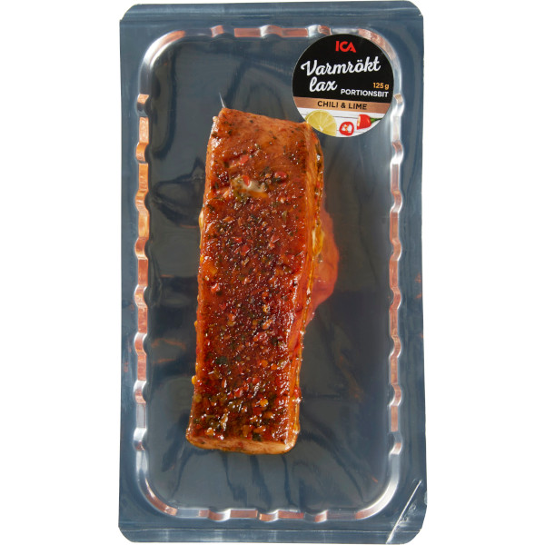 ICA Lax Varmrökt Chili & Lime Portionsbit