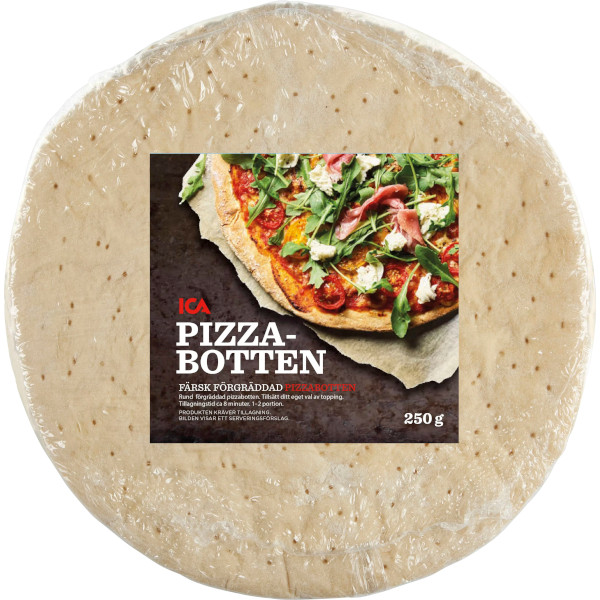 ICA Pizzabotten Förgräddad