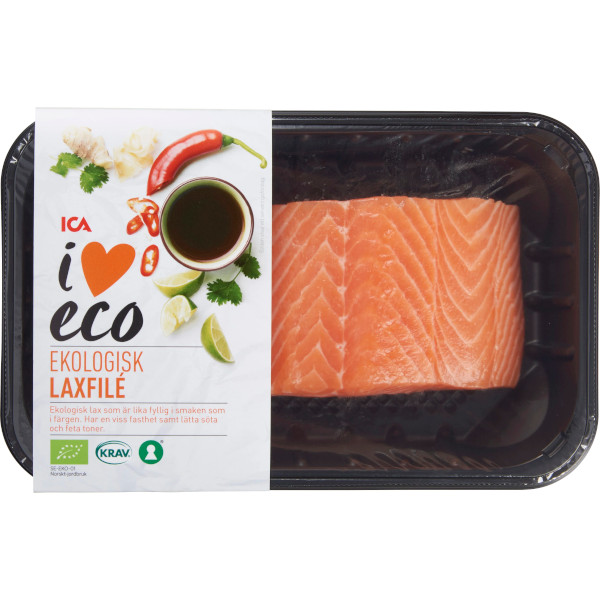 ICA I Love Eco Laxfilé Ekologisk