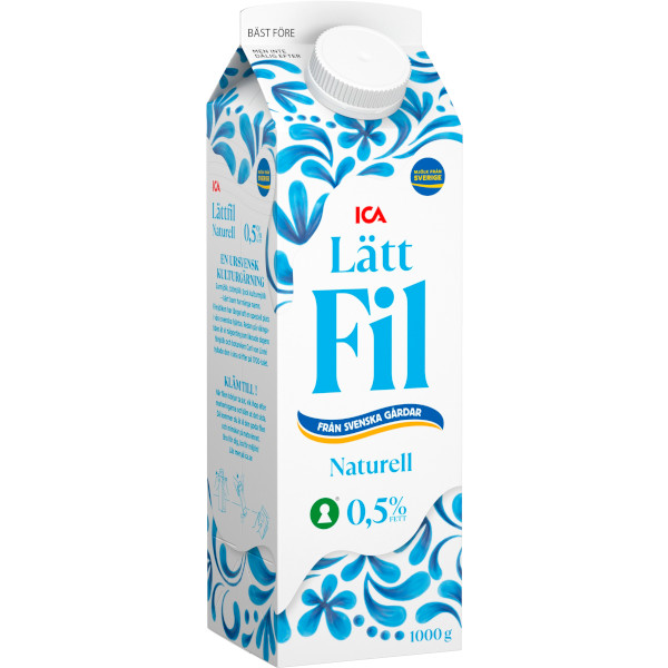 ICA Lättfil Naturell