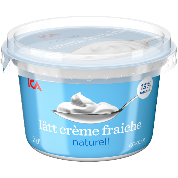 ICA Crème Fraiche Lätt Naturell