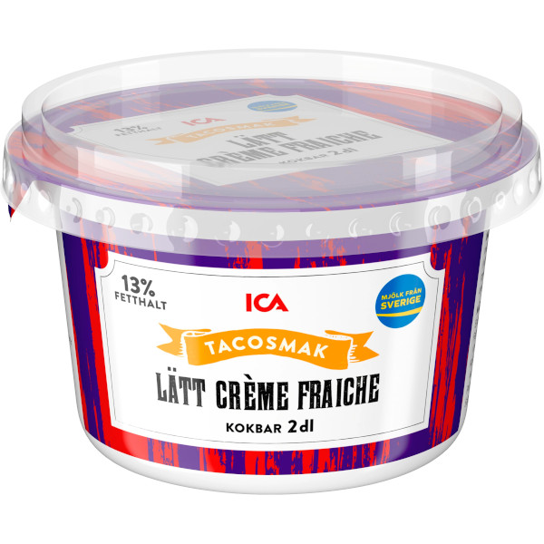 ICA Crème Fraiche Lätt Tacosmak
