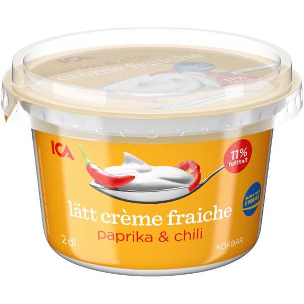 ICA Crème Fraiche Lätt Paprika & Chili