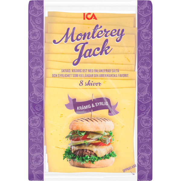 ICA Hamburgerost Monterey Jack