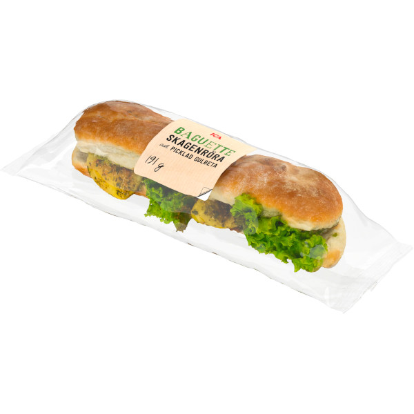 ICA Baguette Skagenröra & Picklad Gulbeta