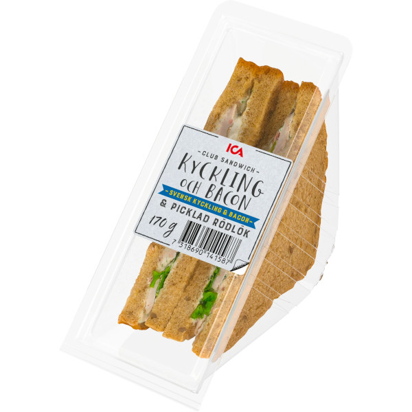 ICA Club Sandwich Kyckling & Bacon