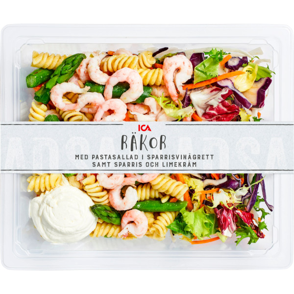ICA Pastasallad Räkor & Sparris