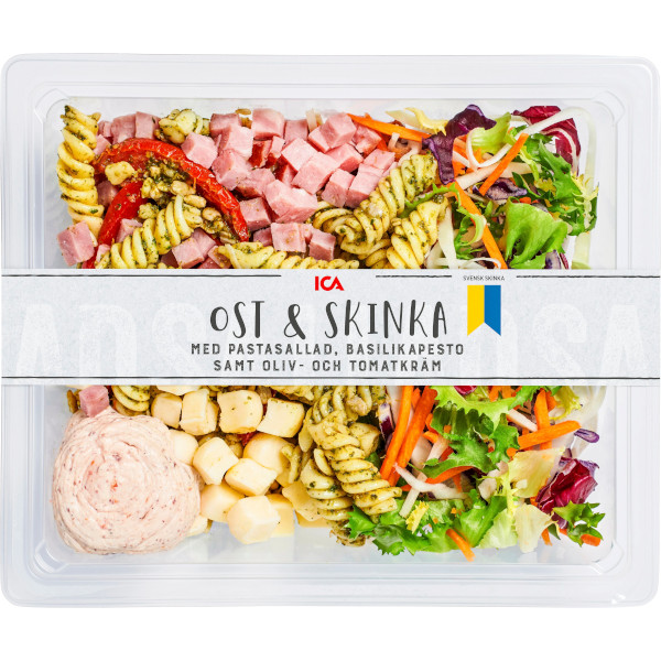 ICA Pastasallad Ost & Skinka