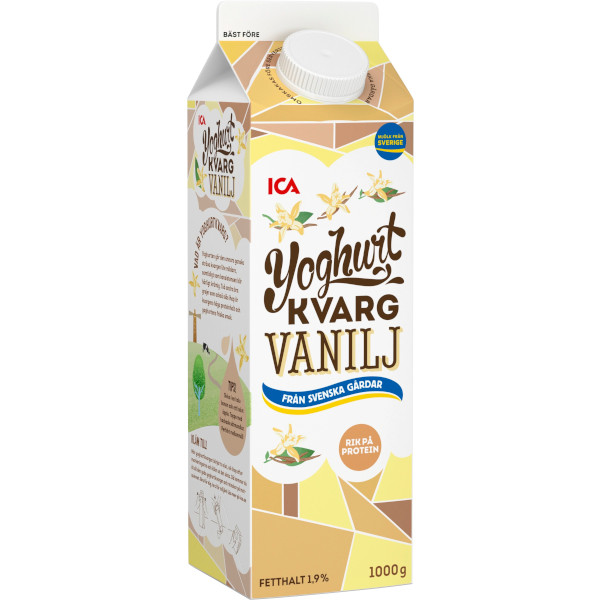 ICA Yoghurtkvarg Vanilj