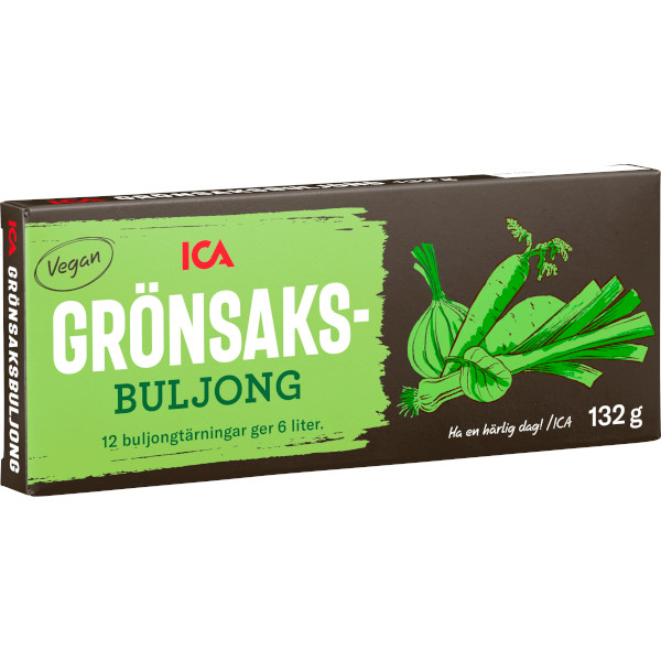 ICA Grönsaksbuljong Tärningar