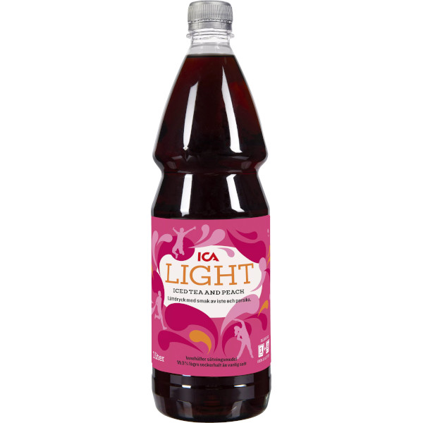 ICA Lättdryck Light Iced Tea & Peach