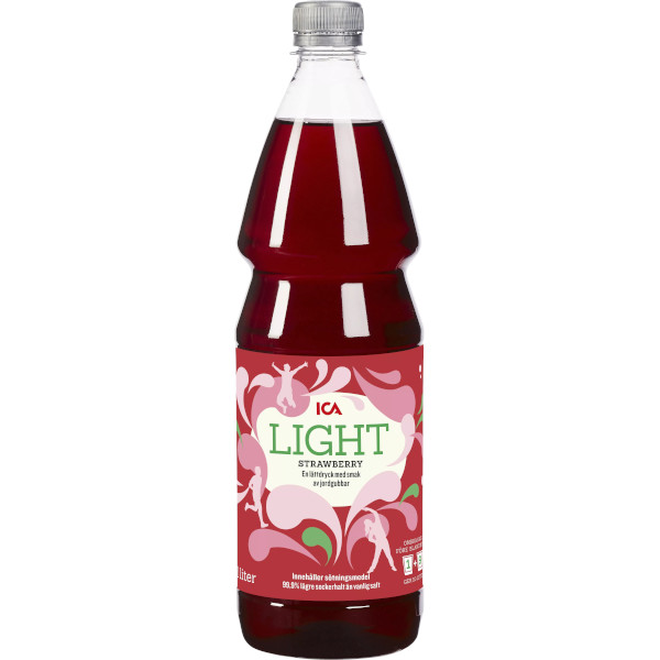 ICA Lättdryck Light Strawberry