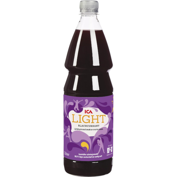 ICA Lättdryck Light Blackcurrant