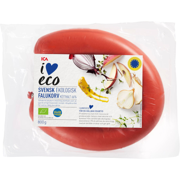 ICA I Love Eco Falukorv Ekologisk