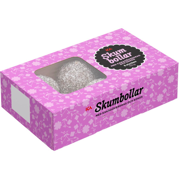 ICA Skumbollar Kokos