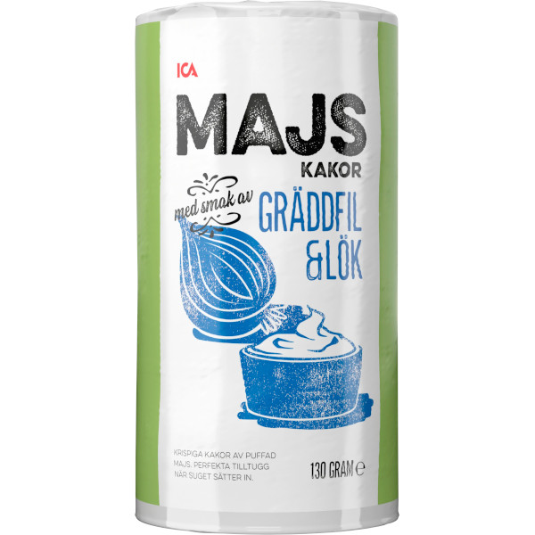 ICA Majskakor Gräddfil & Lök