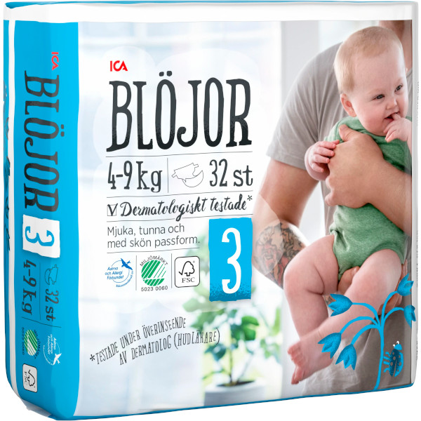 ICA Blöjor 4-9kg
