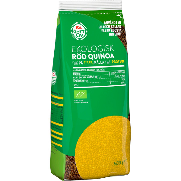 ICA Gott Liv Röd Quinoa Ekologisk
