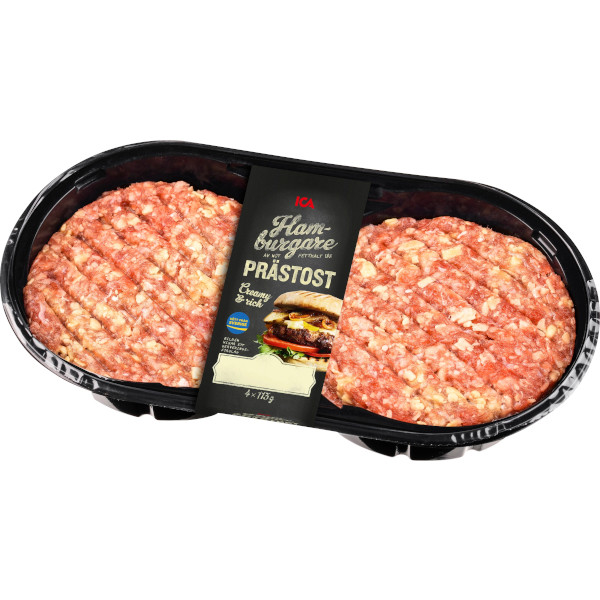 ICA Hamburgare Prästost