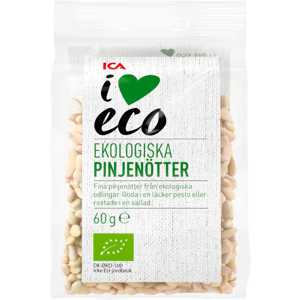 ICA I Love Eco Pinjenötter Ekologiska