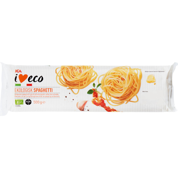ICA I Love Eco Spaghetti Ekologisk