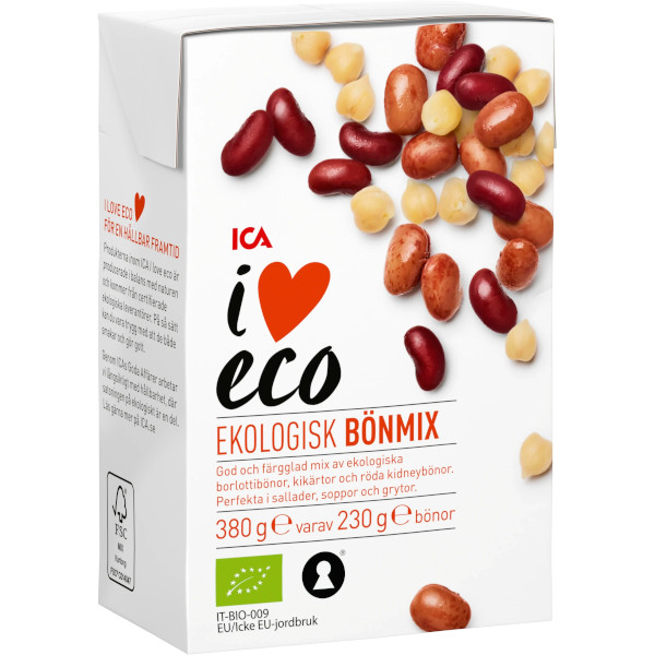 ICA I Love Eco Bönmix Ekologisk