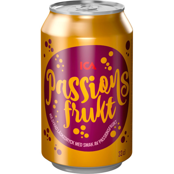 ICA Läsk Passionsfrukt